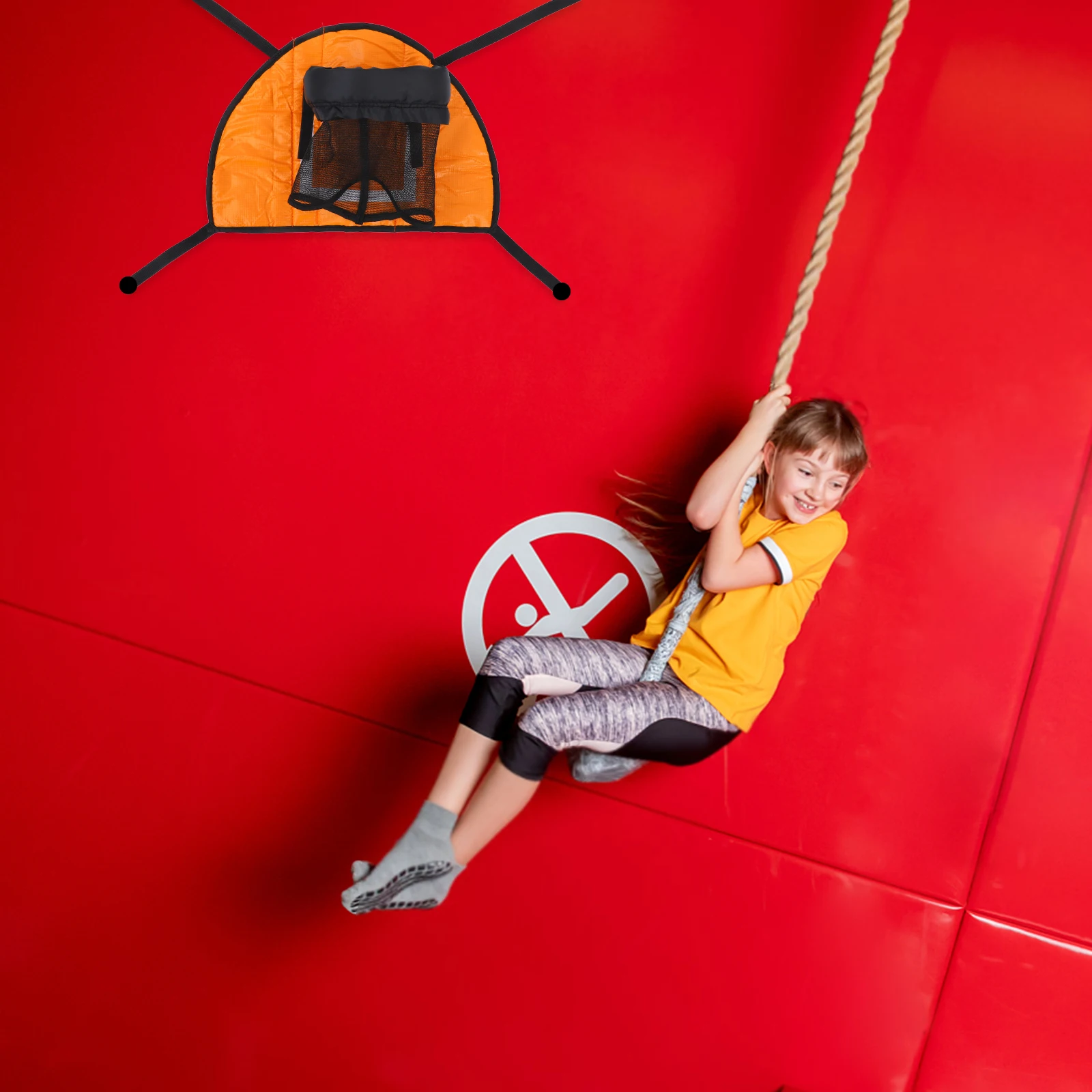 

Children's Basketball Hoop Frame Indoor Toy for Trampoline Attachment Rack Funny Trampolines