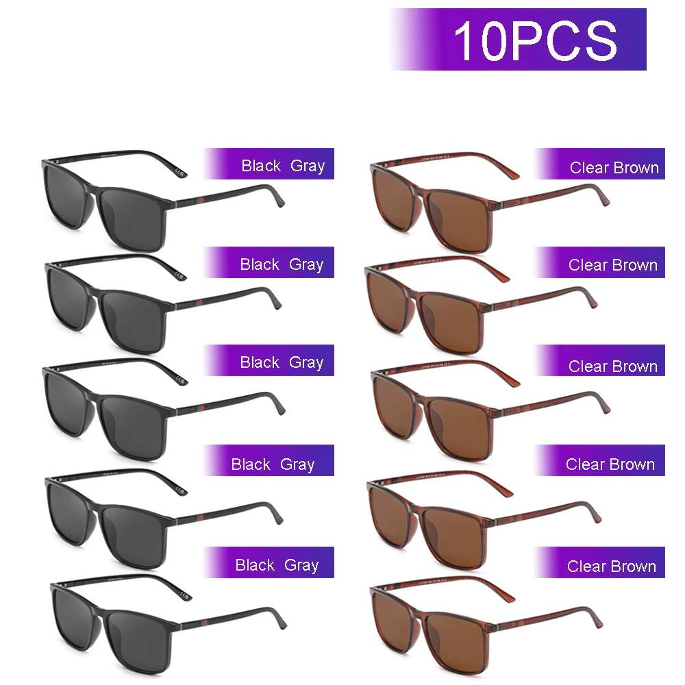 

10 шт. модные солнцезащитные очки классические UV400 поляризационные очки для мужчин и женщин очки для вождения и путешествий