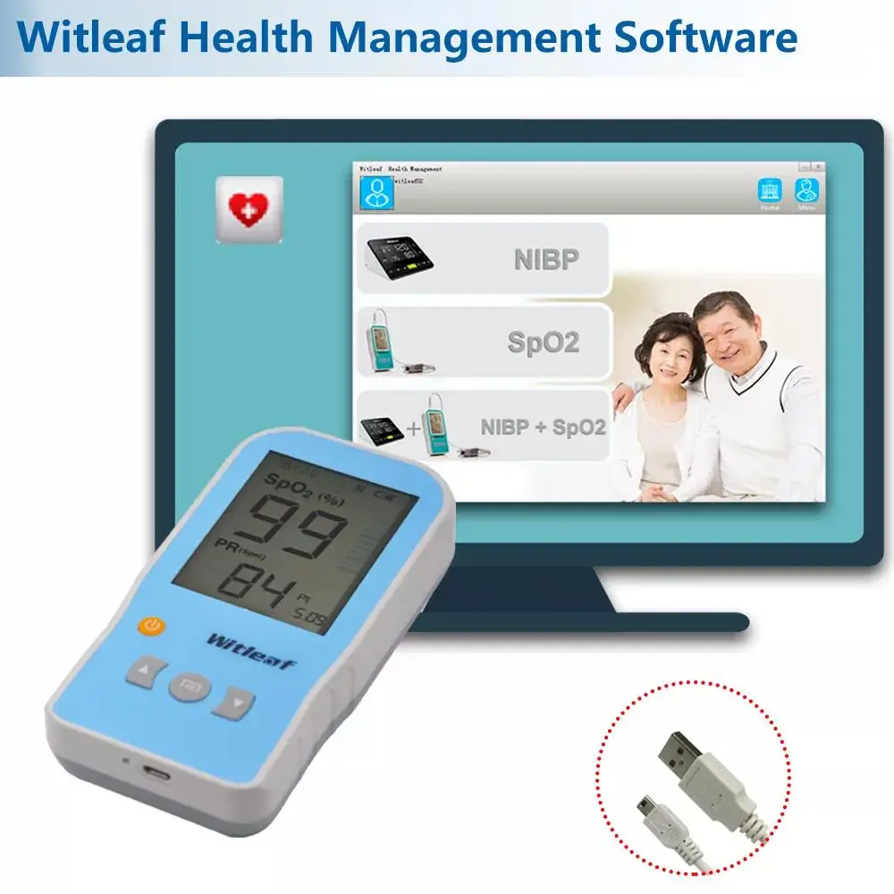 3.2inch Segment LCD Oxysept Handheld Pulse Oximeter Household Health Monitors Oximetro SPO2 PR Adult Kid Baby Neonate Heart Rate