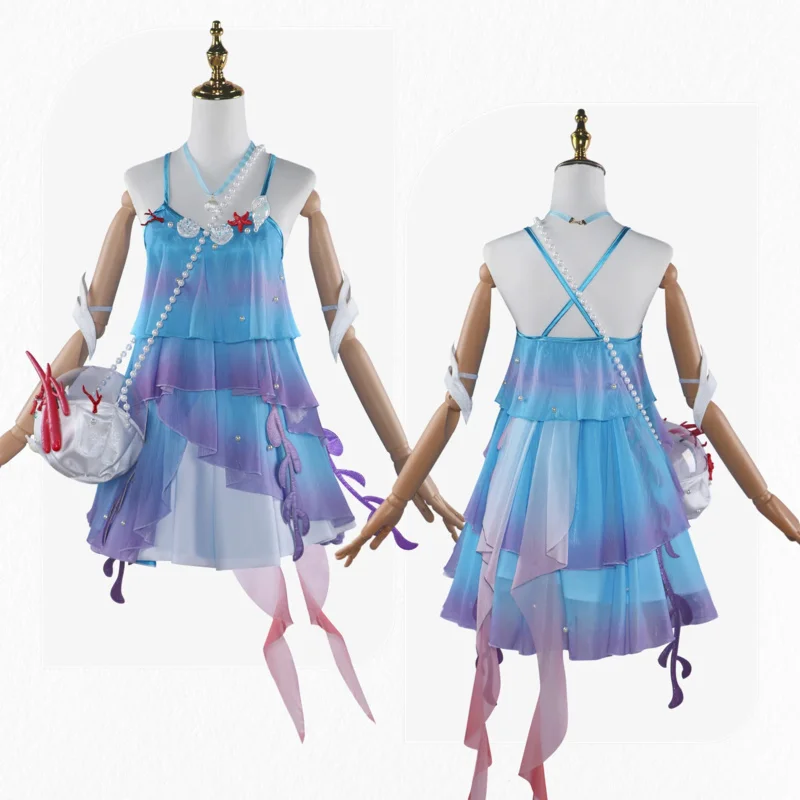 Ss13dolia cosplay jogo honra dos reis doria traje uniforme vestido saco chapelaria conjunto duo liya role play roupas femininas esqui