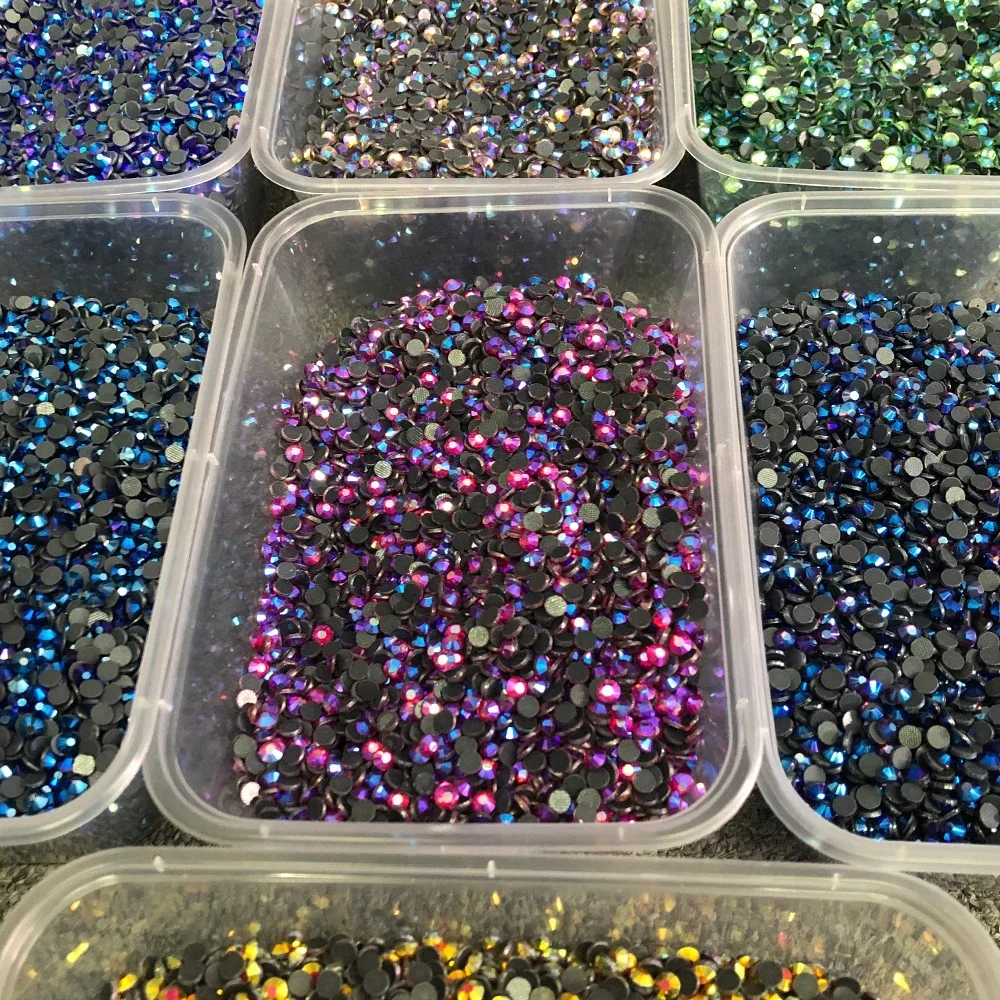 

Multicolor Hot Fix Rhinestones Sewing Accessories Crystals Diamond Bottles Outfits Nail Accessories Heat Transfer Rhinestones