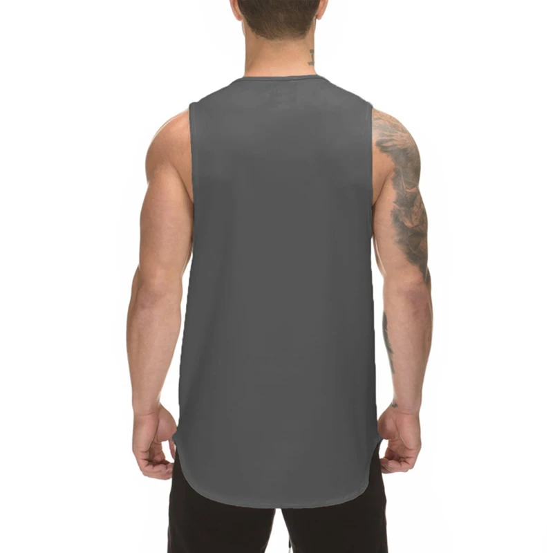 Mexico Letter Printed Mesh Quick Dry Breathable Gym Fitness Tank Tops Mens Bodybuilding Muscle Casual Sleeveless Stretch Shirts