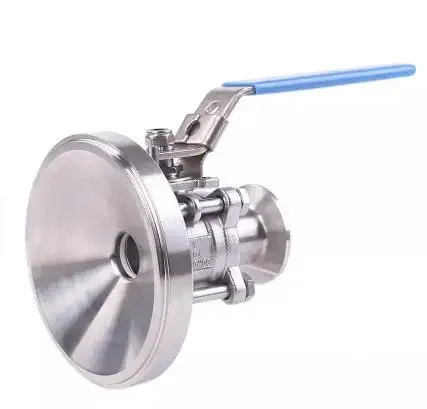 Válvula de Bola de Fondo de Tanque de Acero Inoxidable AISI 304 AISI 316L de Alta Calidad de 1 1/2 Pulgadas para Puerto de Descarga, Precio de Fabricante