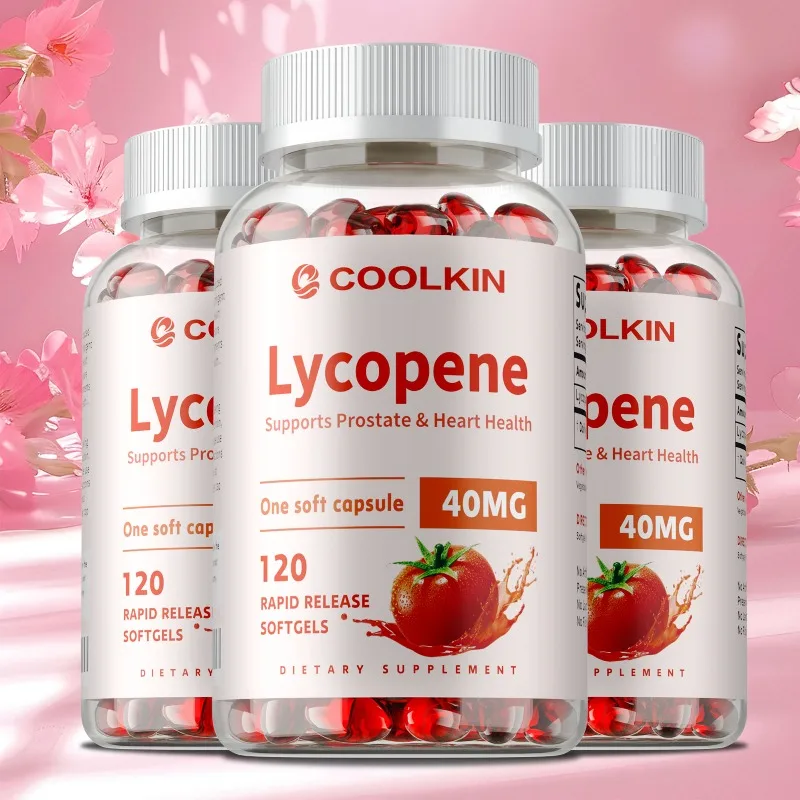 

Lycopene Capsules - Antioxidant, Maintains Prostate Health, Urinary System Health, Enhances Immunity, Promotes Eye Health