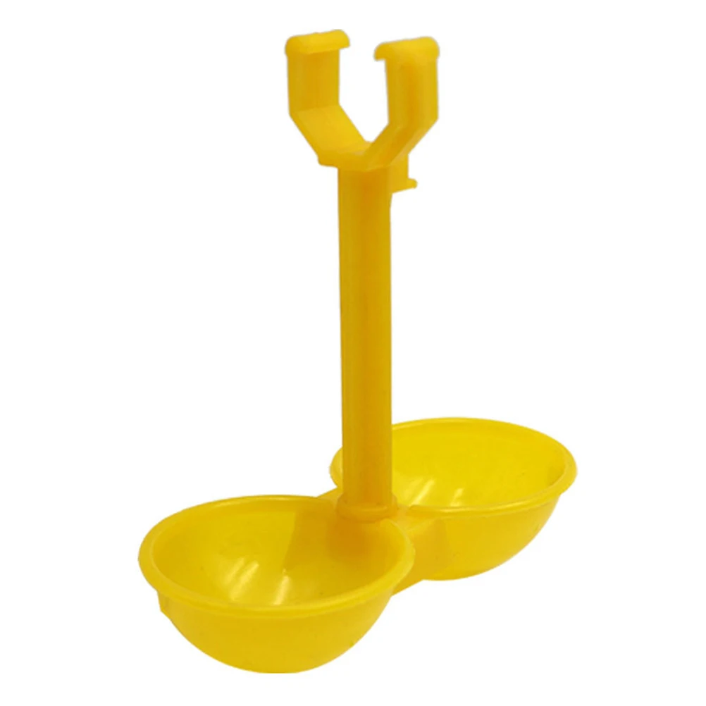 

10 Pcs Chicken Waterer Automatic Drinkers Cups Feeder Container for Chickens One Body