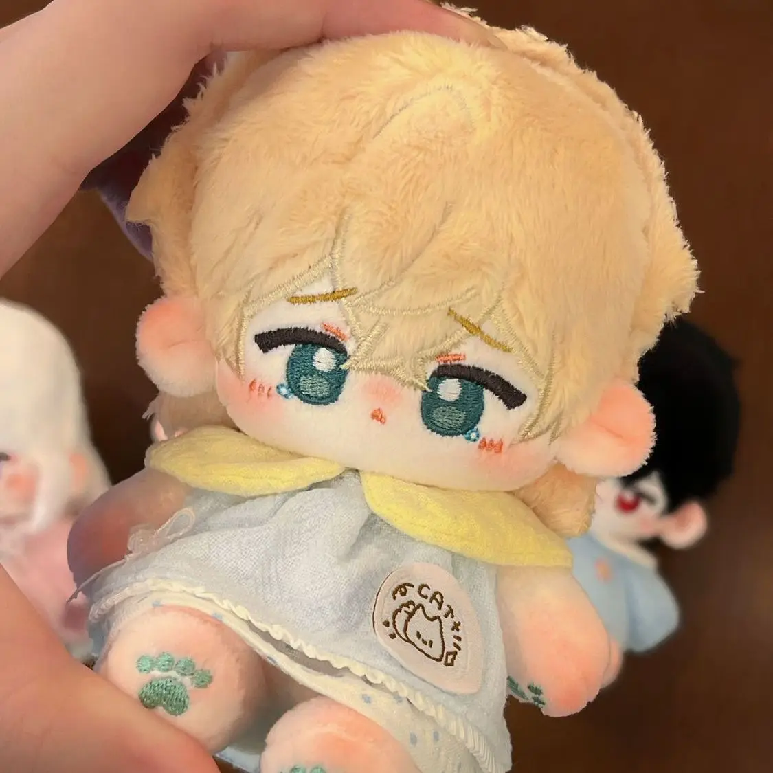 10CM All Time Clarence Rorschach Emerald Alkaid Ayn 플러시 사랑스러운 바디 카와이 코스프레 배낭 펜던트 키 체인 액세서리