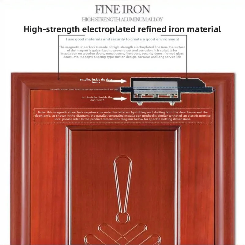 serrure-magnetique-a-cisaillement-kob-1000kg-serrure-electromagnetique-a-aspiration-magnetique-pour-porte-simple-controle-d'acces-serrure-de-controle-electrique-12v24v