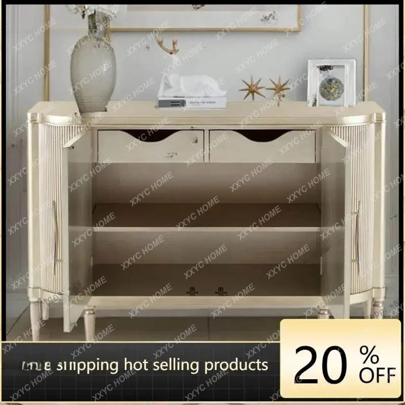 XXFactory Direct light luxury door cabinet luxury simple wall decorative cabinet