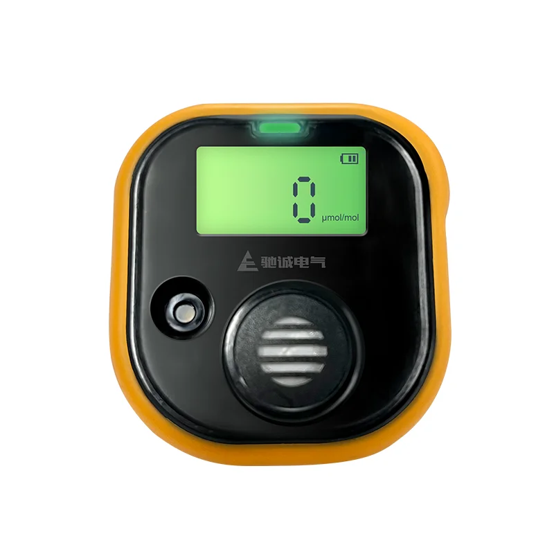 เครื่องตรวจจับก๊าซแบบพกพา GC100 เครื่องตรวจจับก๊าซรั่วแบบเดี่ยว ตรวจจับก๊าซ H2S (0-100μmol/mol) CO (0-1000μmol/mol) O2 (0-25.0％vol) สำหรับอุตสาหกรรม