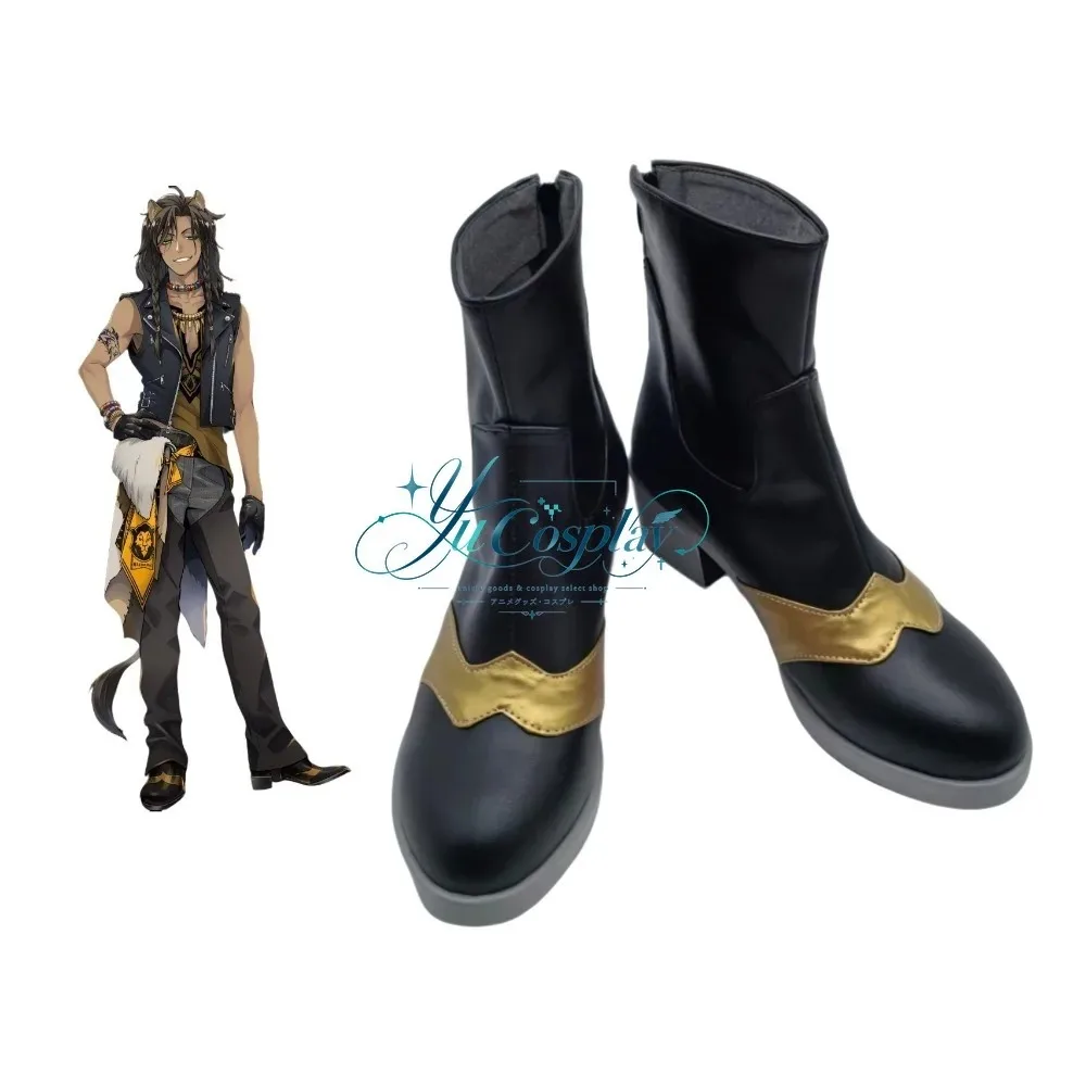 Leona Cosplay Shoes Custom Character Boots Fantasy Footwear for Anime Convention Performance and Costume Showcase