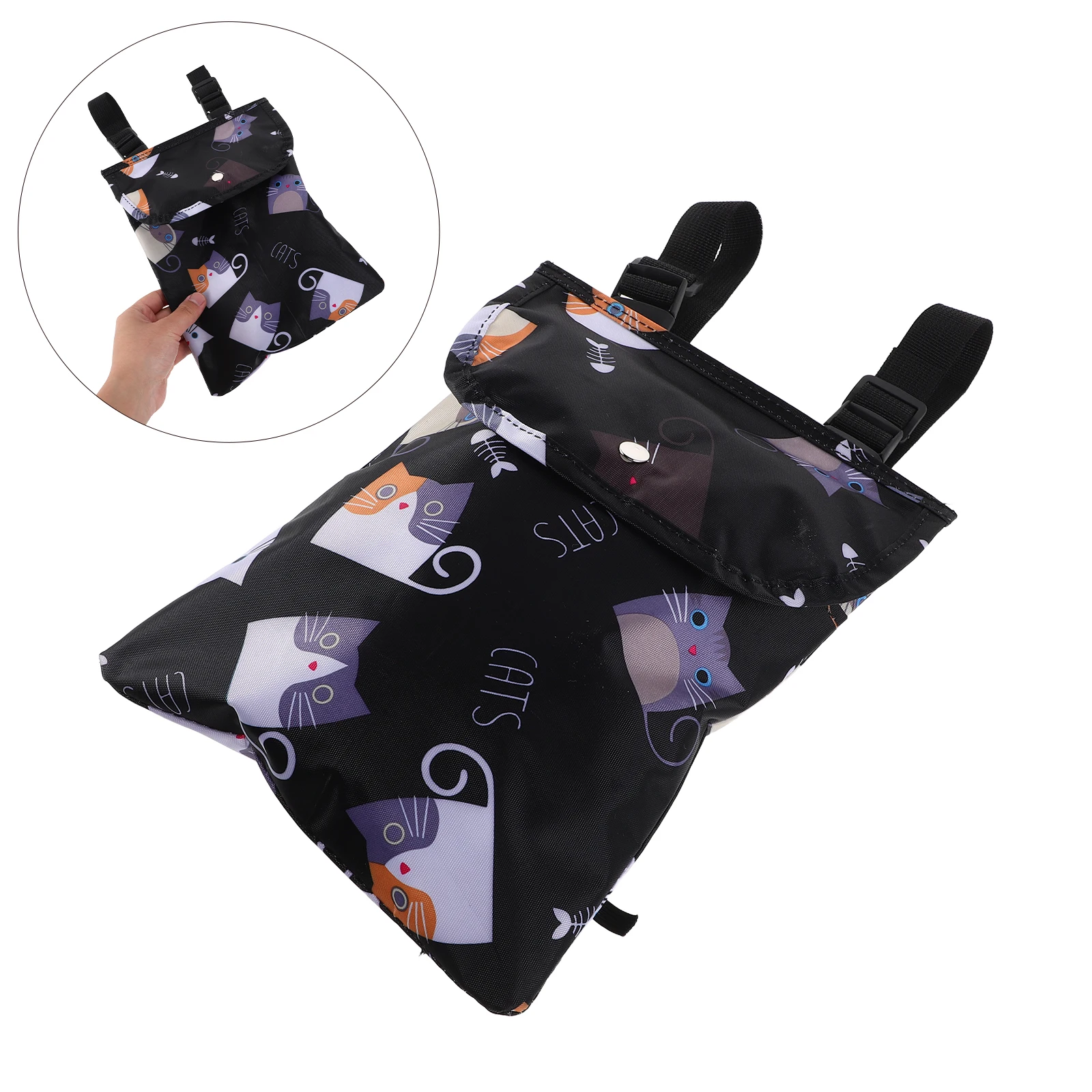

Waterproof Electric Scooter Front Handlebar Bag Large Capacity Hanging Storage Organizer For Motorcycle Bike Tool Snacks Scooter