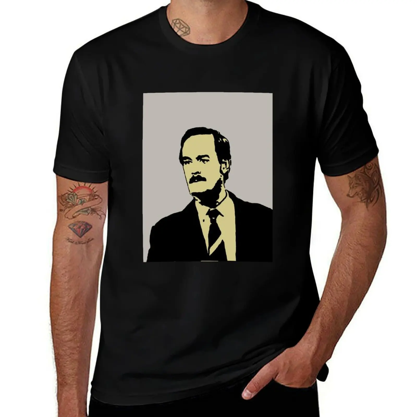 

Basil Fawlty T-Shirt All Match Basic Short Sleeve Top