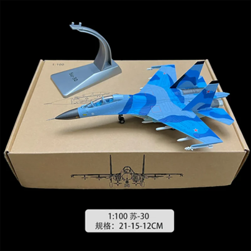 1/100 مقياس الاتحاد السوفياتي روسيا Su27 Su-27 SU30 SU-30 SU-35 SU35 طائرات مقاتلة روسيا نموذج طائرة لعب لجمع