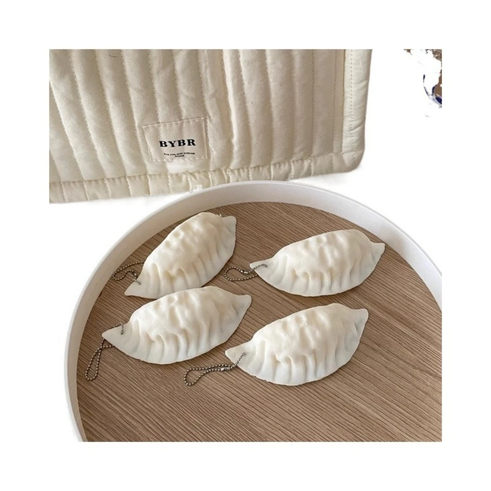 Stress Reducing Simulation Dumpling Kneading Music Dumpling Simulation Food and Grocery Hanging Decoration Kneading Toys