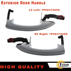 For Volkswagen Touareg 2011-2017 Left Right Side Exterior Door Handle 7P6837205G 7P6837206G 7P6837205D 7P6837206D