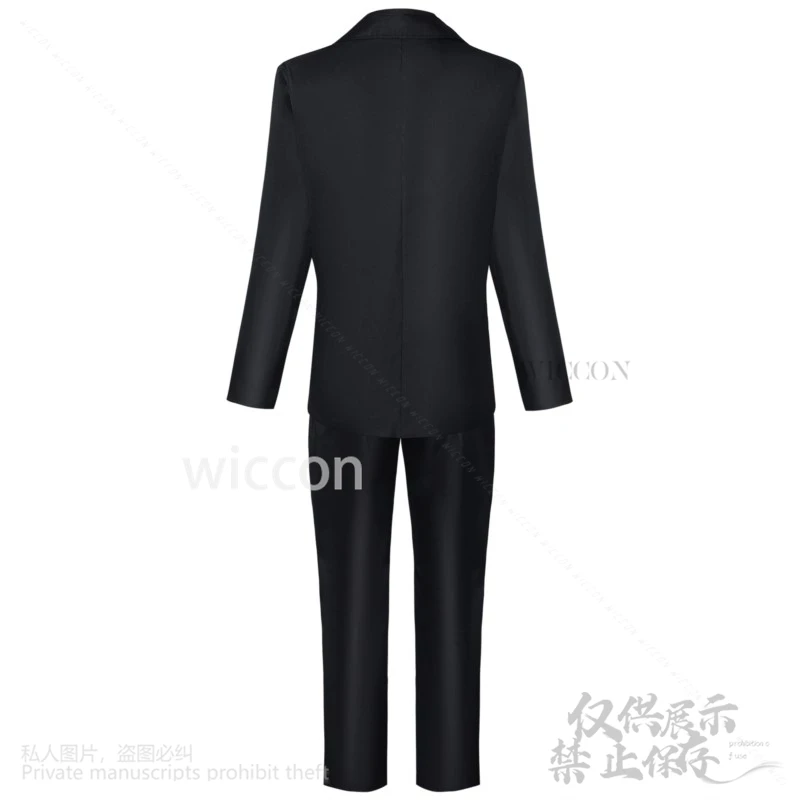 Anime Game Love And Deepspace Sylus Comic Con Costume Suit Coat Pants Suit Vest Shirt Wig Roleplay Qinche Halloween Party