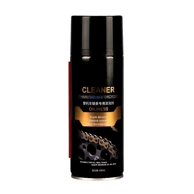 

T3LF Motorcycle Chain Lubricants Portable Motobike Chain Cleaner Cleaning Solution