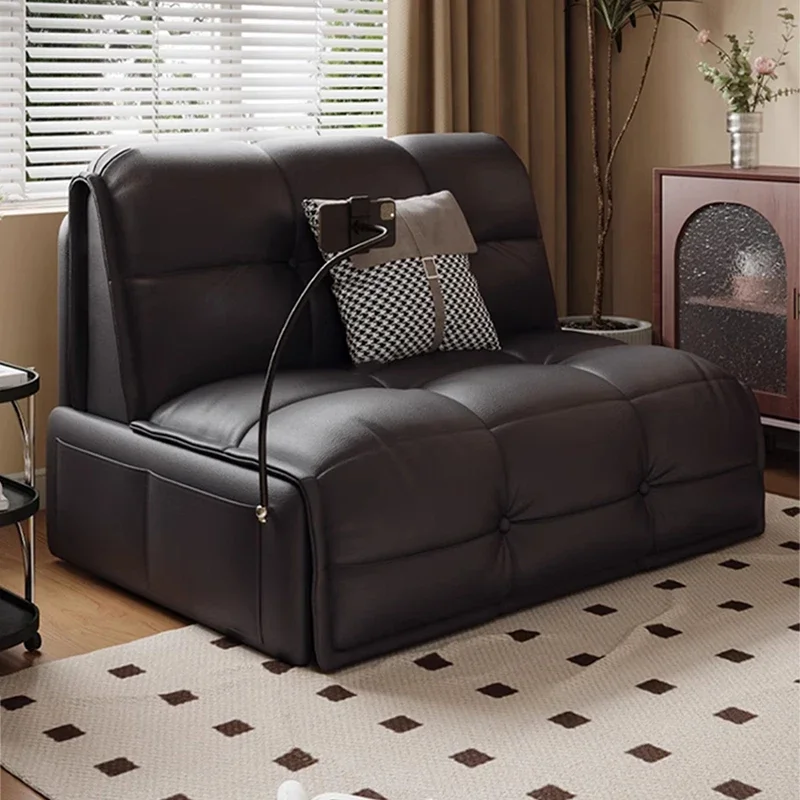 

Zhineng sofa bed new automatic dual-purpose single small apartment living room study