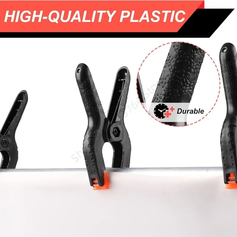 5/10Pcs 2inch Plastic Wood Working Tools Spring Clip Photography Studio Background Stand Holder Clips Photo Studio Accessories