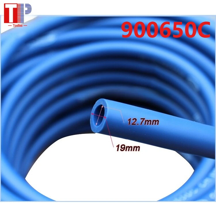 Tpaitlss 33/66M 900650C 12.7*19 mm Rubber Powder Hose For Nordson Powder Coating gun