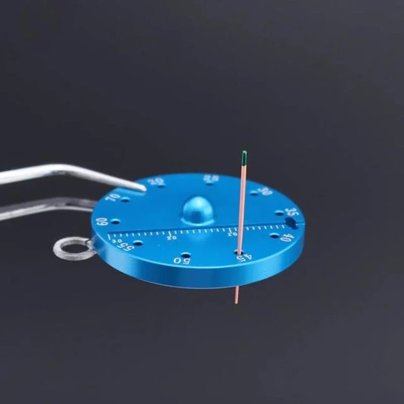 3Pcs Dental Gutta Percha Points Gauge Cutter Round Span Measure Scale Endodontic Dentistry Laboratory Tools