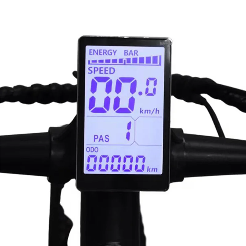 

AA91 M5 Electric Bike LCD Display Meter 24V 36V 48V 60V E Scooter LCD Panel Screen for Mountain Electric Bike(5PIN)