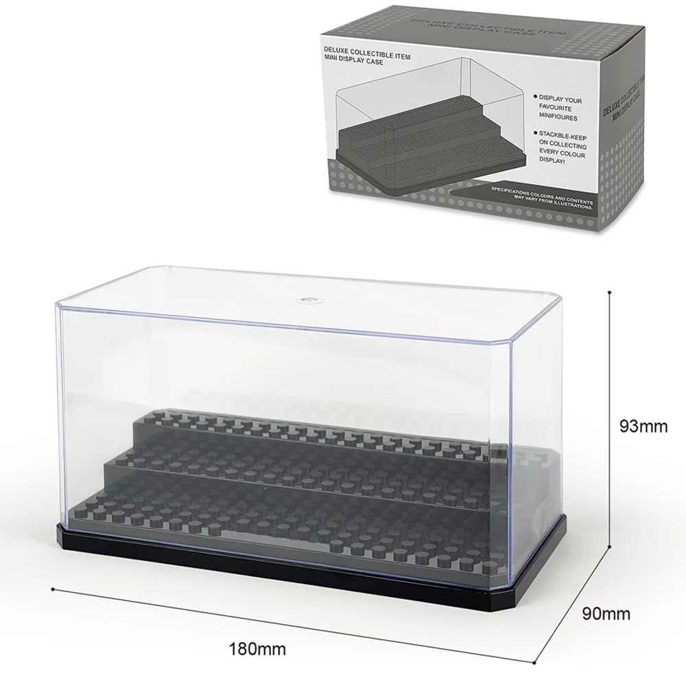 Acrylic Transparent Box, Storage Figurine Model, Dust Cover, Household Storage Shelf, Protective Box, Stepped Display Box view 4