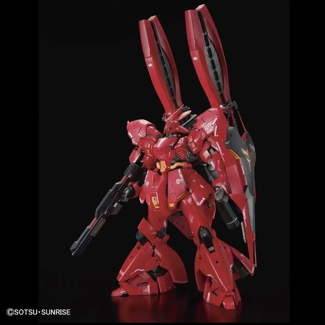 جديد Gaogao KO RG Sazabi MSN-04FF أنيمي عمل الشكل قاعدة محدودة 1/144 مقياس الجمعية أطقم منمذجة غرفة ديكور هدية عيد ميلاد #3