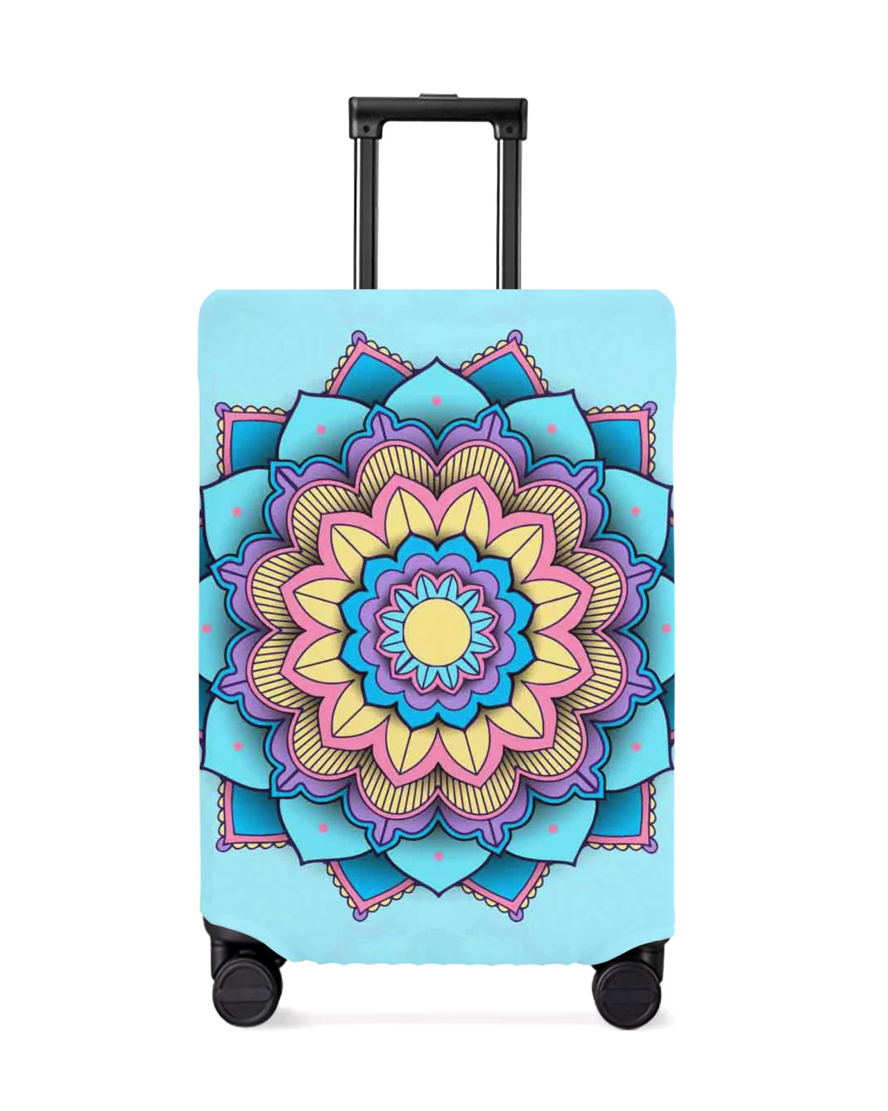 

Mandala Pattern Travel Luggage Protective Cover for 18-32 Inch Travel Accessories Suitcase Elastic Dust Case Protect Sleeve