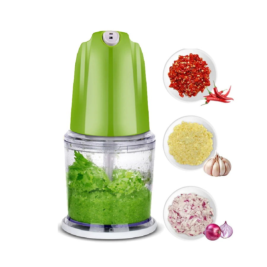 Oem one-button start 500ml big capacity 2 blades portable new pink green white processor baby blender food