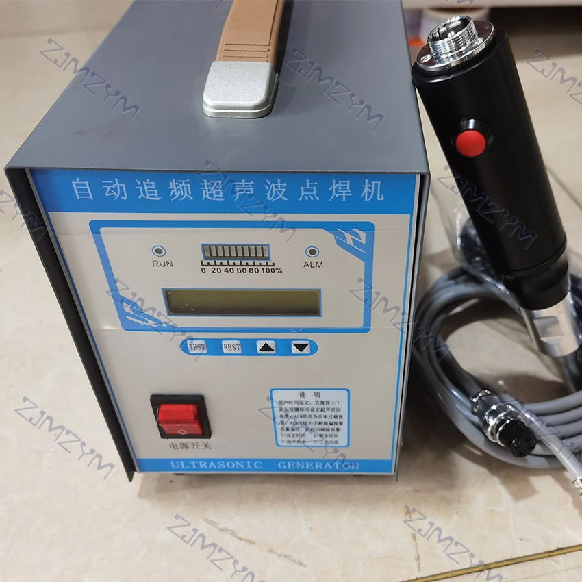 Ultrasonic Spot Welding Machine Plastic Spot Welder 28k Ultrasonic Plastic Welding Equipment Welder Tools 220V/110V 700W 28k