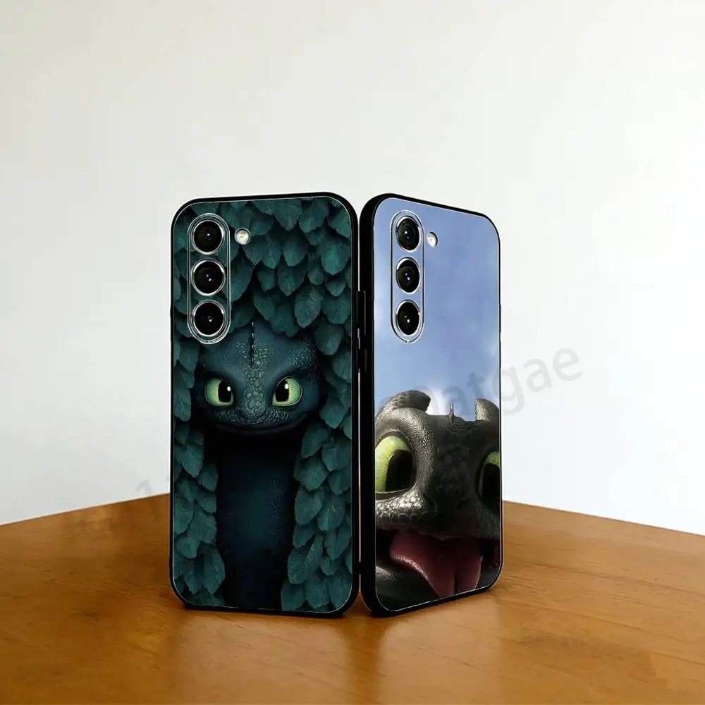 Cartoon T-Toothless Phone Case For Samsung GalaxyA53,51,72,73,31,30,42 Soft Silicone Phone Protective Case