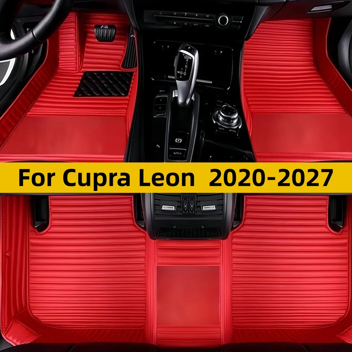 For Cupra Leon Hatchback/Sportstourer 2020 2021 2022 2023 2024 2025 2026 2027 Foot Carpets Interior Accessories Covers Auto Part