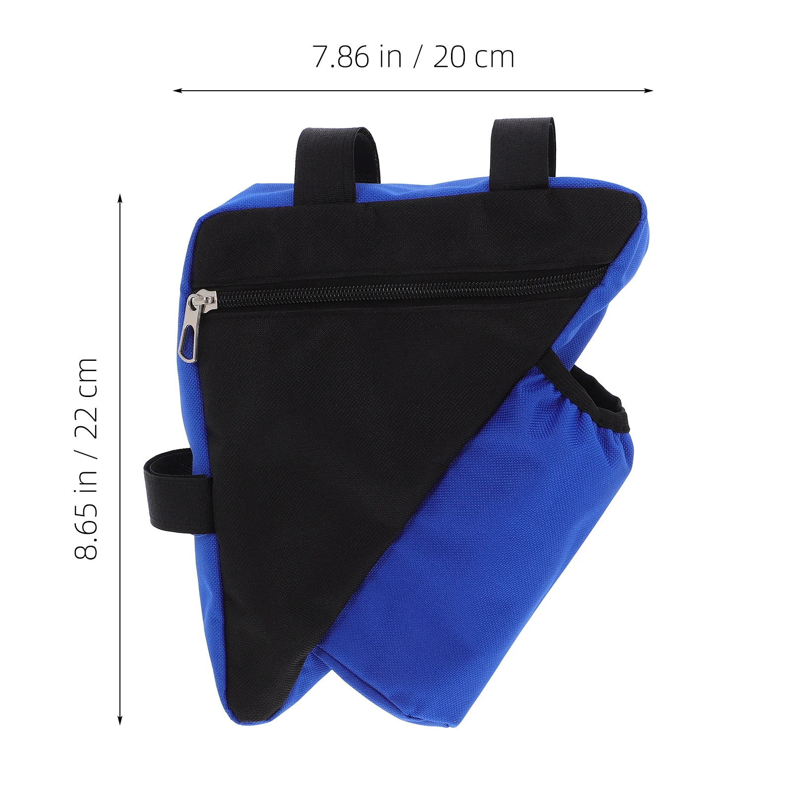 

Bicycle Frame Bag For Cycling Storage Pouch Bike Tube Bag Anti Skid Wear Resistant Nylon Lightweight Windproof