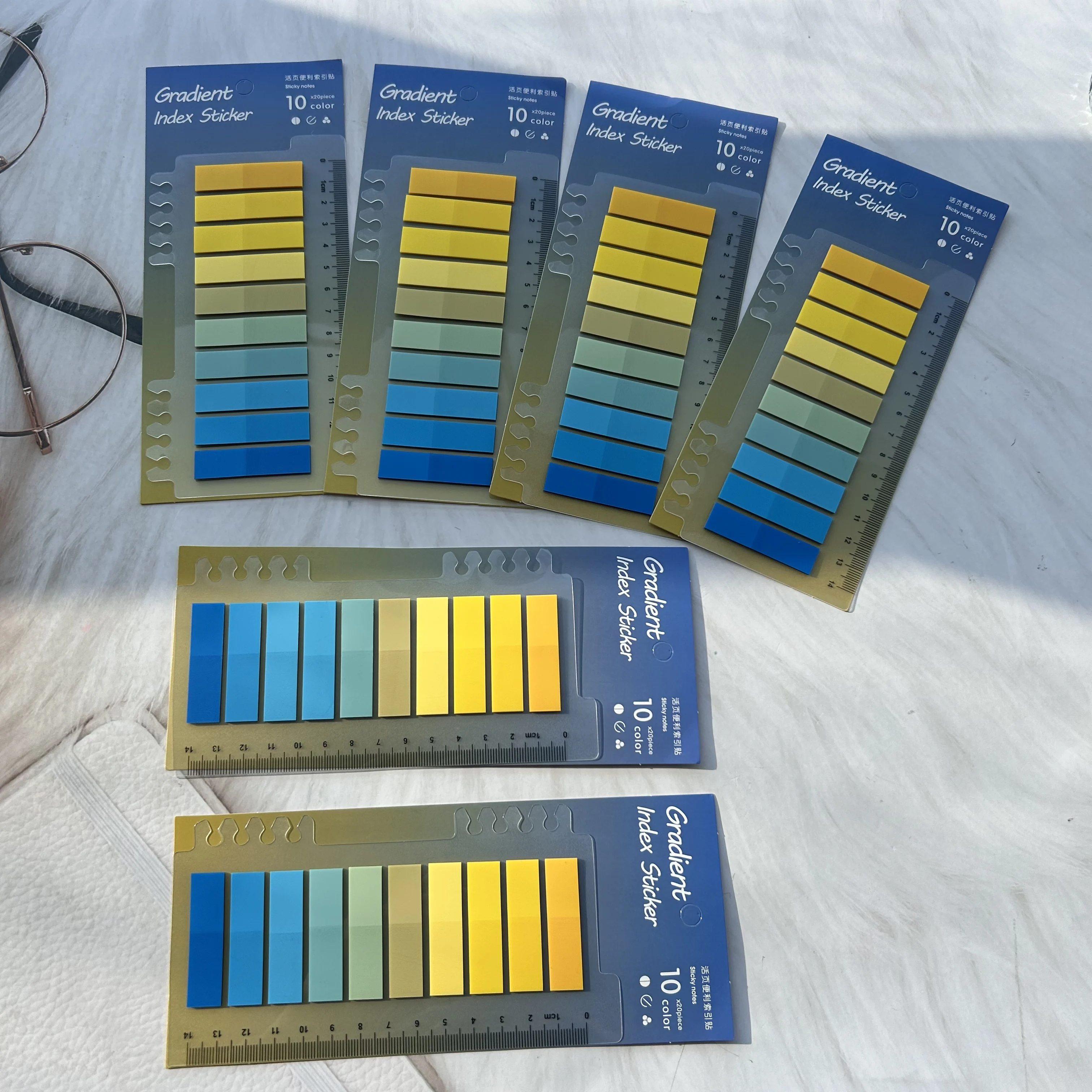 Sticky Notes 1200pcs Colored Index Tabs, Page Markers & Book Tabs for Annotation, Page Flags and Office School Supplies
