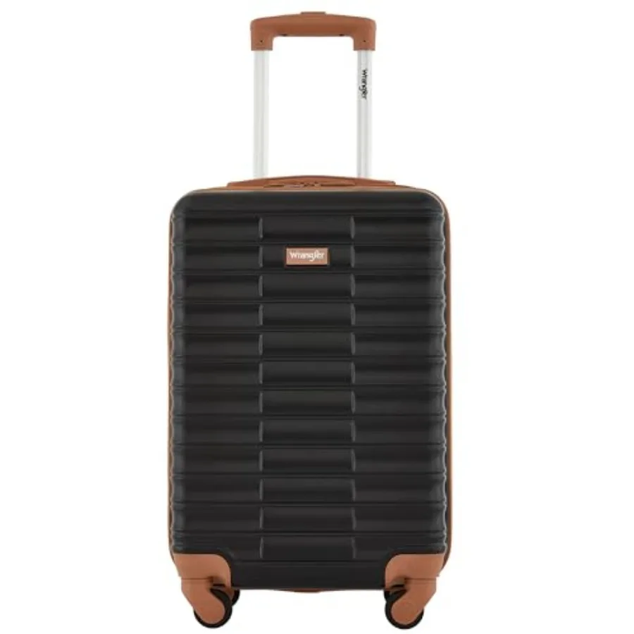 

Чемодан Wrangler 22 Outrider Hardside Carry-On, черный, для путешествий, прочный, с гладкими колесами и надежными замками.