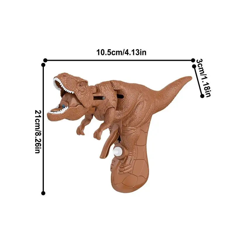 Swing Dinosaur Water Guns Rotating Head Dinosaur Water Sprinkler Kids Swimming Pool Sand Beach Water Squirter Toys Gifts