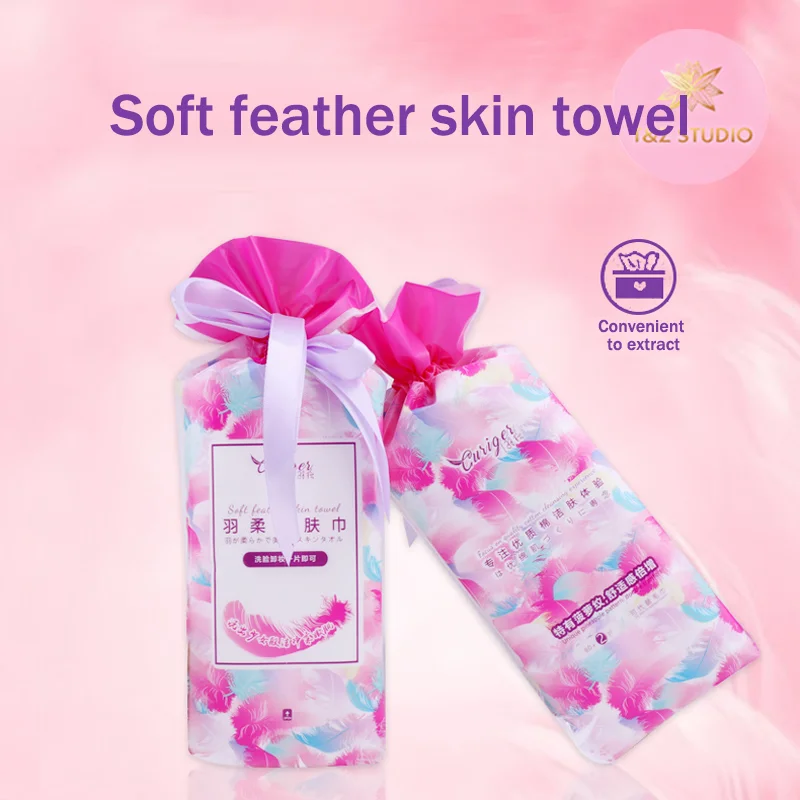 Home-in Zachte Verdikte Herbruikbare Oprolbare Handdoeken 80g/m2 Gezichtsdoekjes Reizen Schone Doek Huidverzorging handdoek