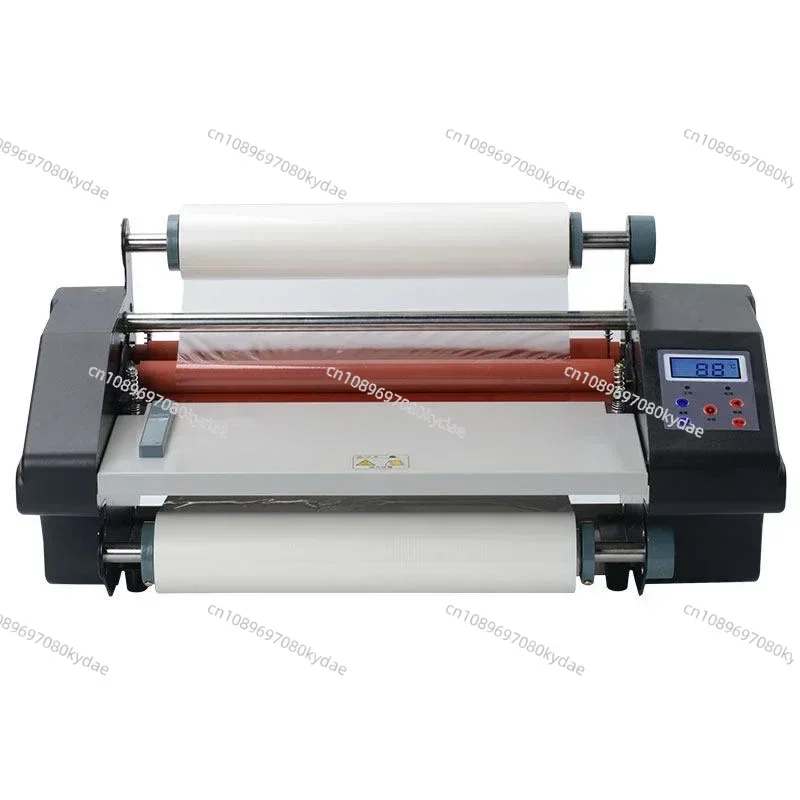 New Upgrade A3+ 093H Four Roller Laminating Machine A4 Hot Rolling Mill Roller Cold Laminator Rolling Machine With Two Gloss Fil