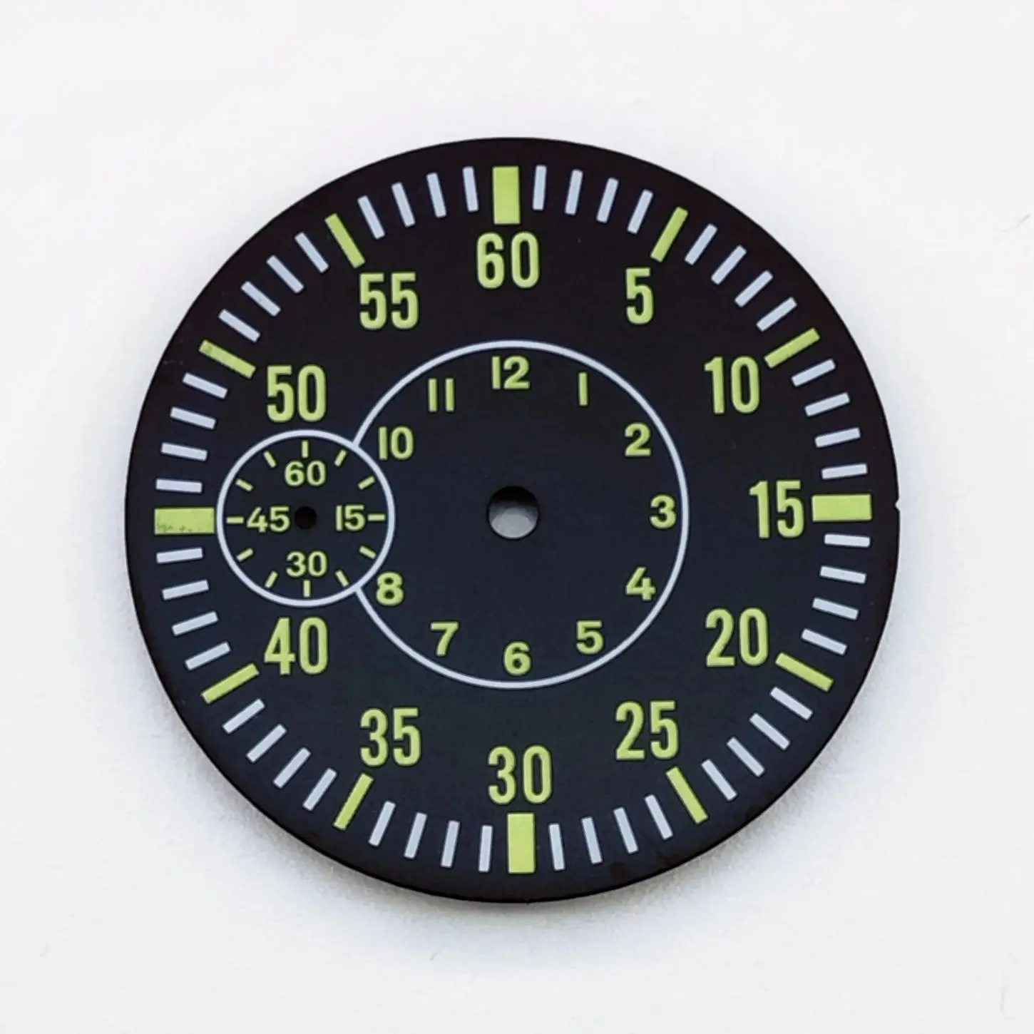 New Luminous 38.5MM Dials Fit ST3600 ETA6497 Manual Winding Movement Watch Part