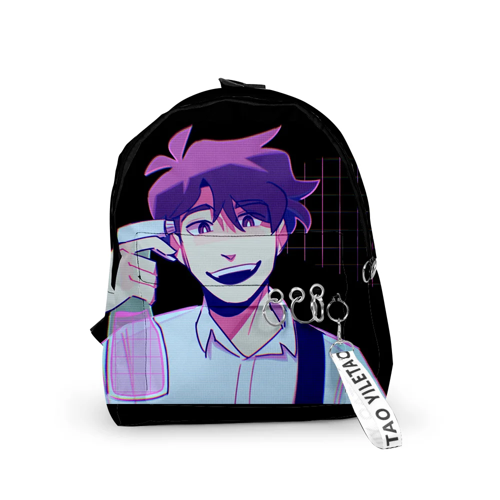 Classic Wilbur Soot Dream Team Backpacks Boys/Girls pupil School Bags 3D Print Keychains Oxford Waterproof Cute Small Backpacks