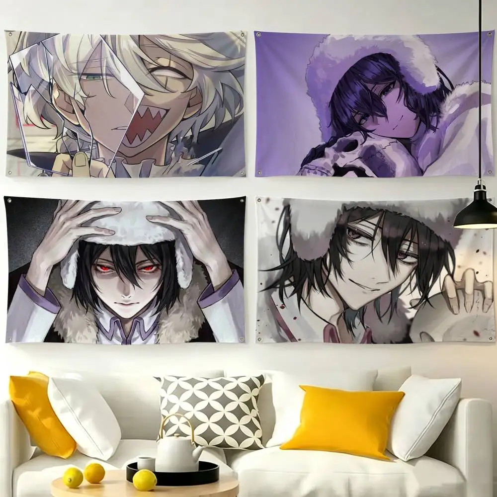 A-Sigma F-Fyodor D-Gogol Flag Suitable For Party Club Outdoor Interior Wall Decoration Banner Fans Gift