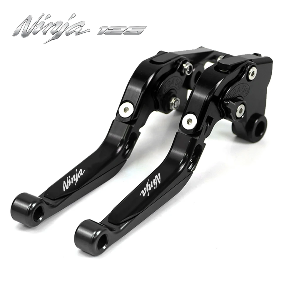 Регулируемый выдвижной рычаг для Kawasaki Z125 Ninja 125 2019 2020 2021 CNC рычаги тормозной муфты с логотипом