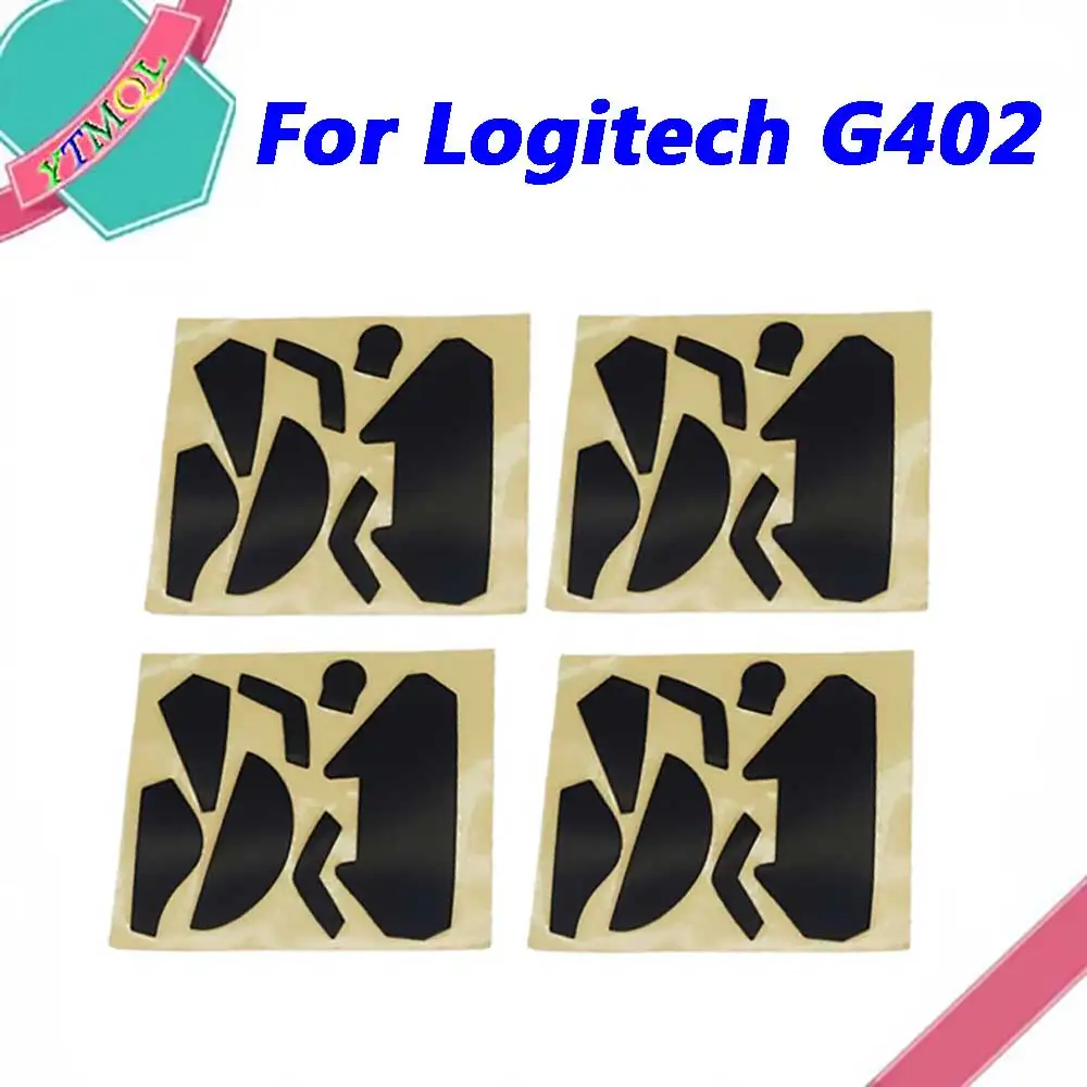 

Hot sale 20set Mouse Feet Skates Pads For Logitech G402 wireless Mouse White Black Anti skid sticker replacement Connector