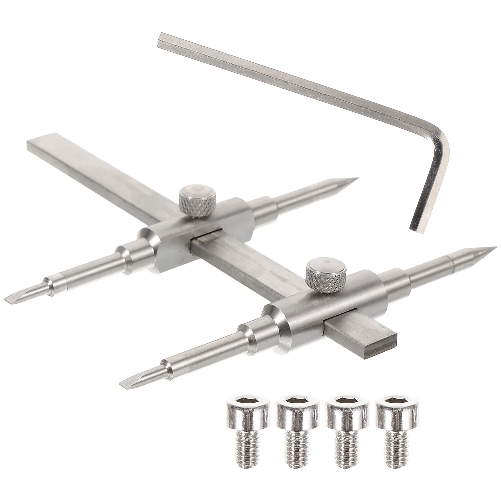 1 مجموعة عدسة المفك الفولاذ المقاوم للصدأ المهنية مفتاح قابل للتعديل لعدسة الكاميرا إصلاح صيانة مجموعة أدوات مفتاح الكاميرا المعدنية