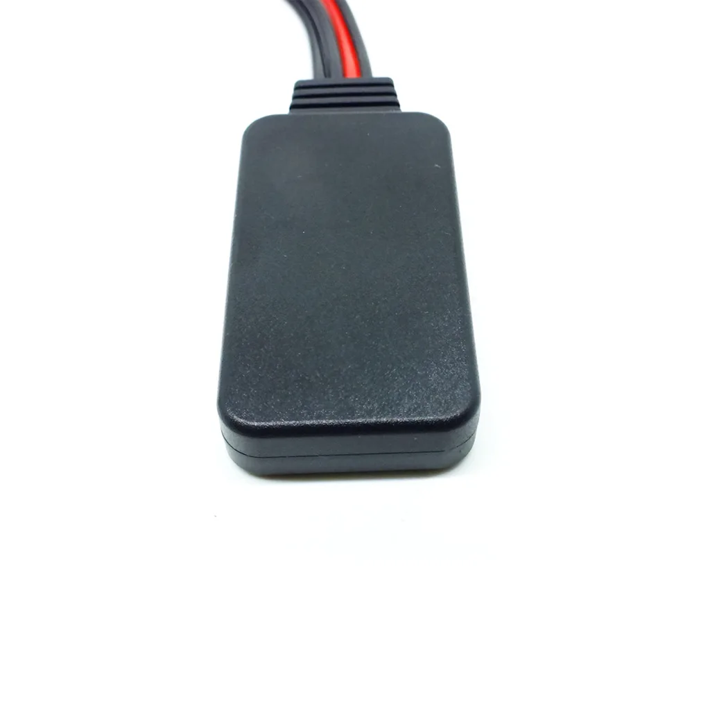 Black Wireless Adapter for For kenwood RC553 C2AX iP500 C1AX 13 Pin CD Host with AUX Input and Mic Functionality