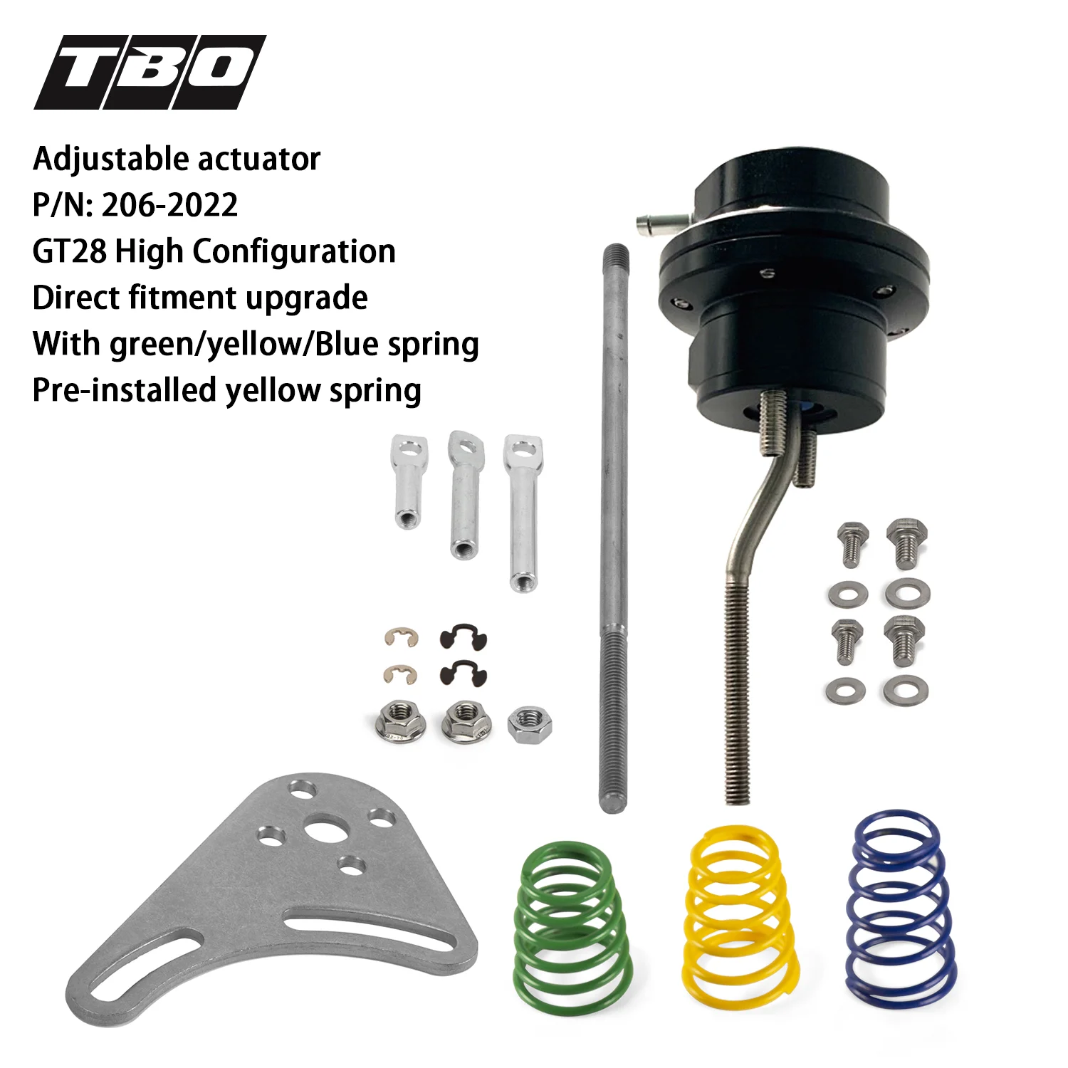 

TBO Turbo GT28 Adjustable Actuator Turbo Wastegate Universal Internal Supplier Turbocharger Parts