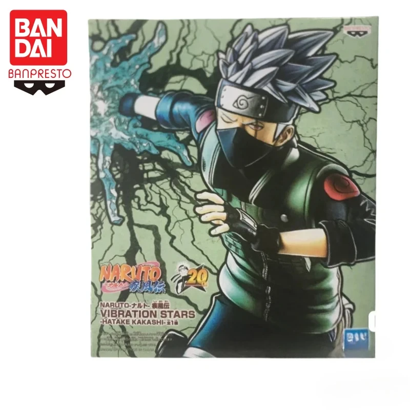 

In Stock Bandai Banpresto Original Naruto Vibration Stars Hatake Kakashi Doll Brand New Boxed Action Figure Figurine