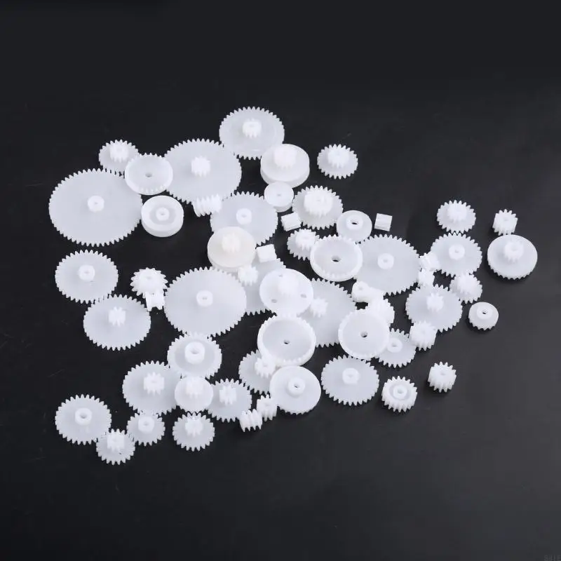 

581E 58 styles Toothed WSFS Gears Plastic All Module 0.5 Robot Parts DIY
