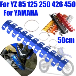 Exhaust Heat Shield Muffler Pipe Protector Cover For YAMAHA YZ85 YZ125 YZ250 YZ426F YZ450F YZ 85 125 250 450 F 426F Accessories